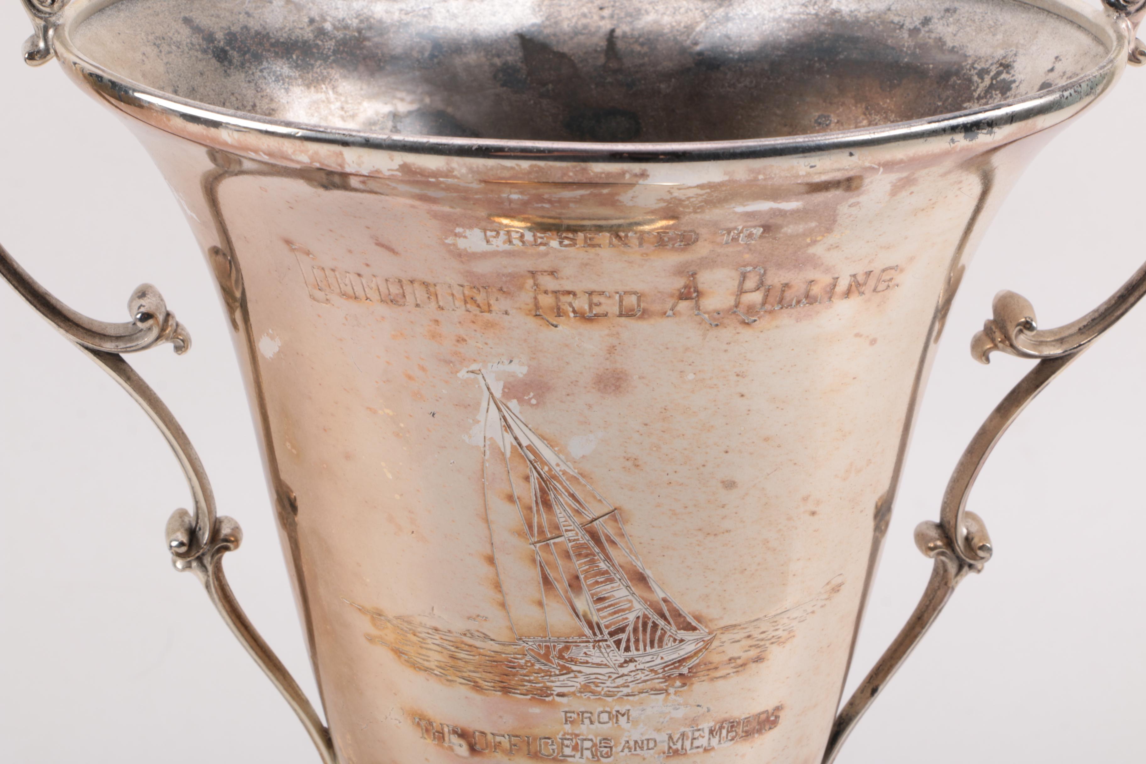 Circa 1926 Meriden B. Company Silver Plate Trophy Cup