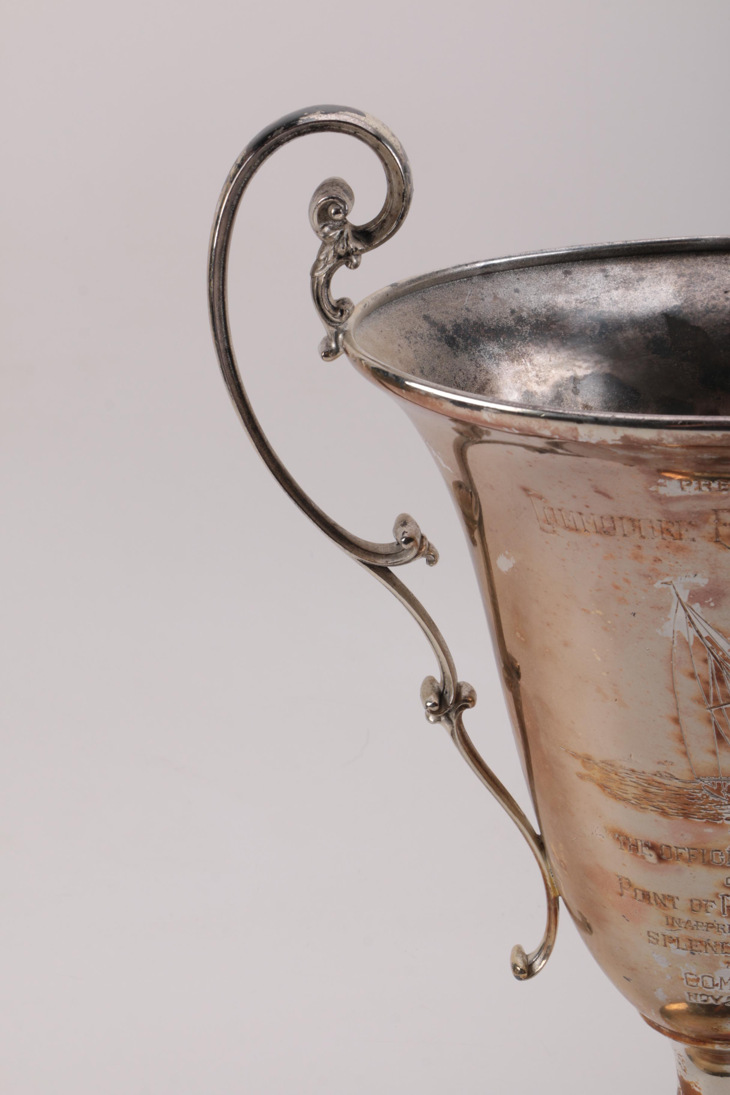 Circa 1926 Meriden B. Company Silver Plate Trophy Cup