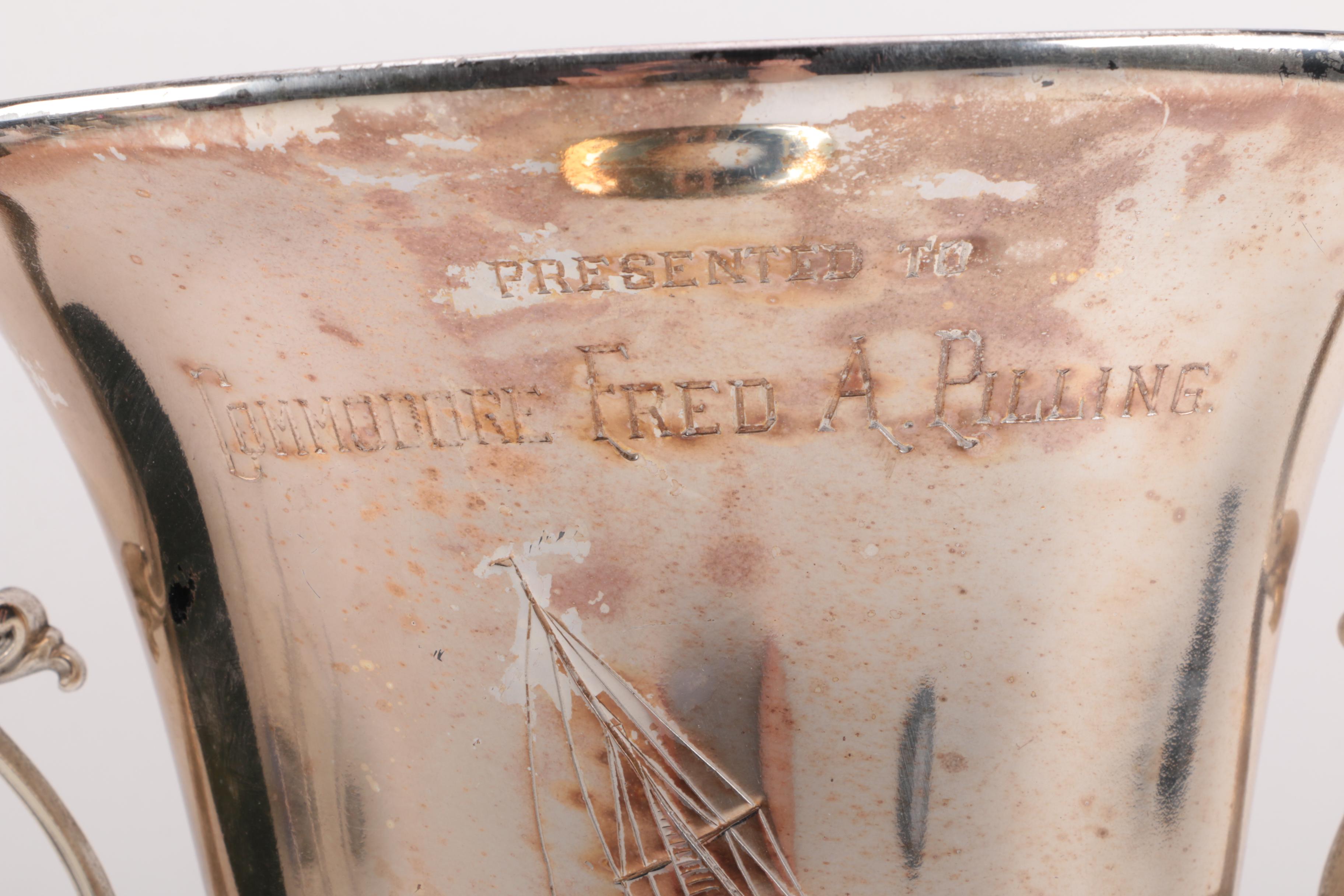 Circa 1926 Meriden B. Company Silver Plate Trophy Cup