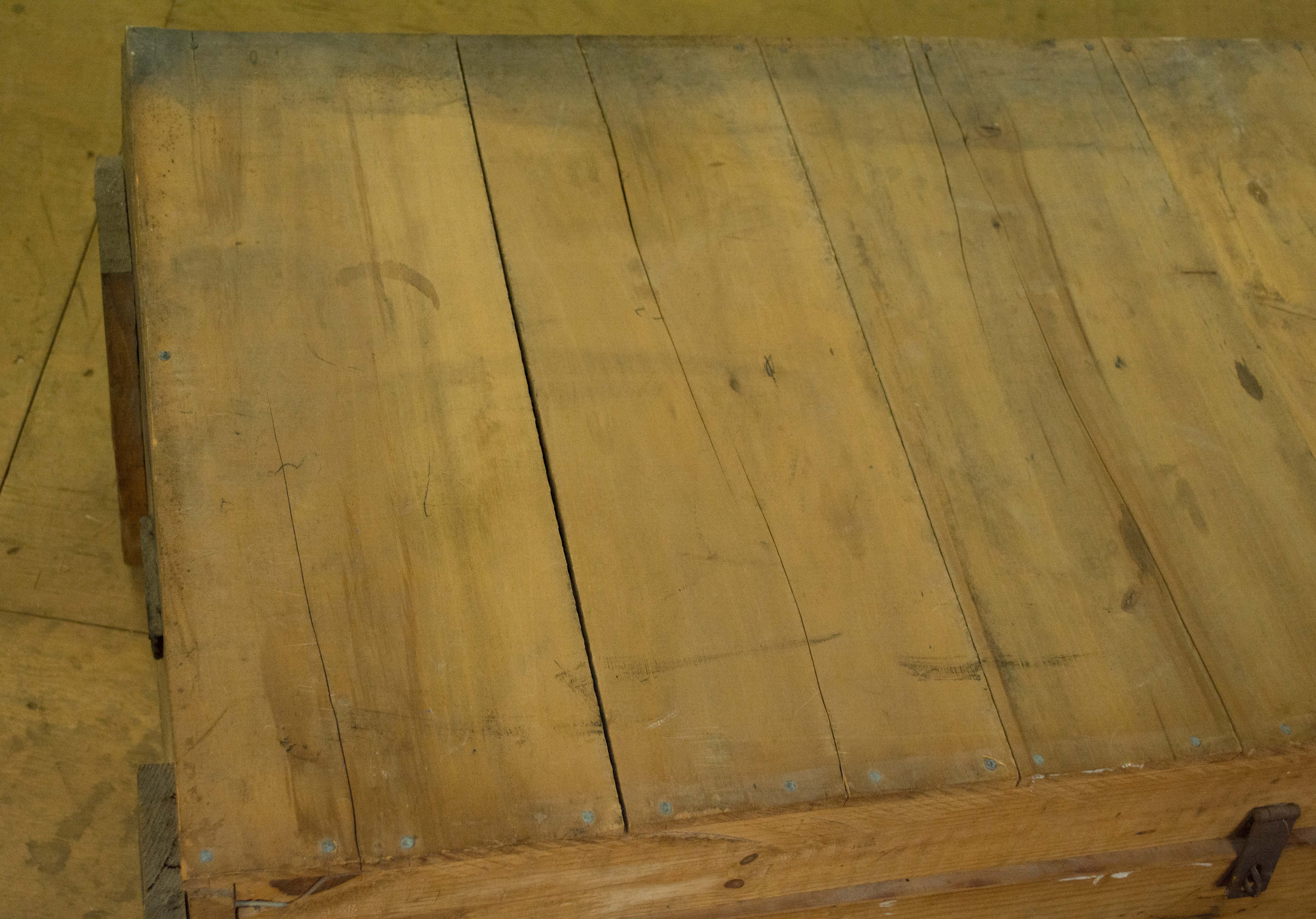 Phelps Co. Stenciled Pine Crate or Trunk