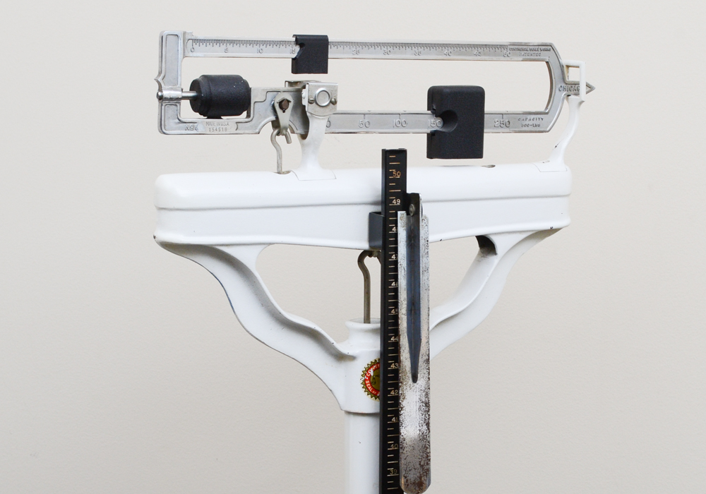 Vintage Continental Scale Works Doctor's Beam Scale