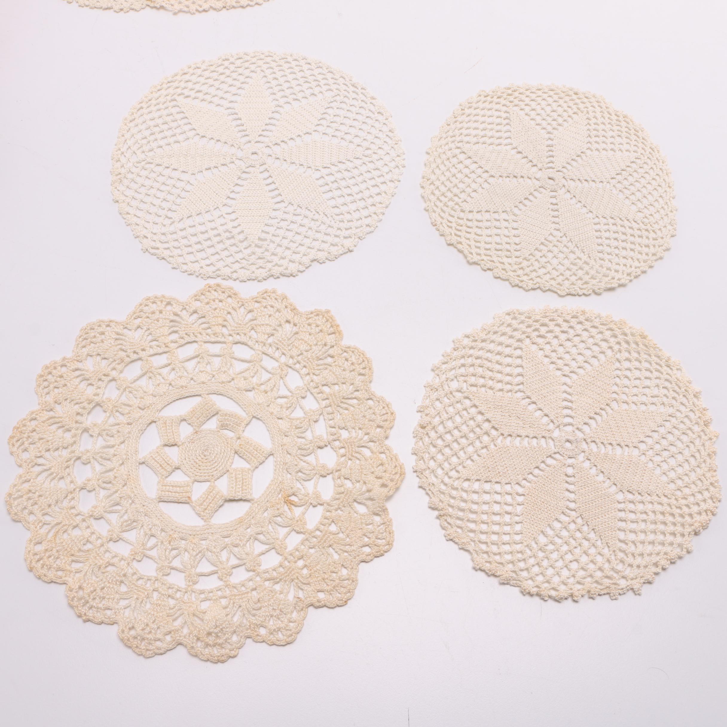 Collection of Linens and Doilies