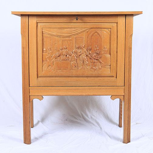 Vintage Carved Cabinet