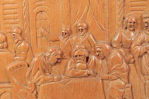 Vintage Carved Cabinet