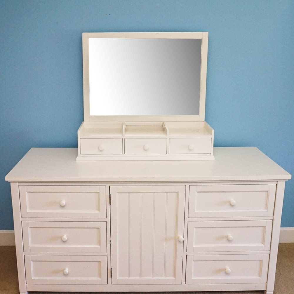 White Triple Dresser  by Pottery Barn