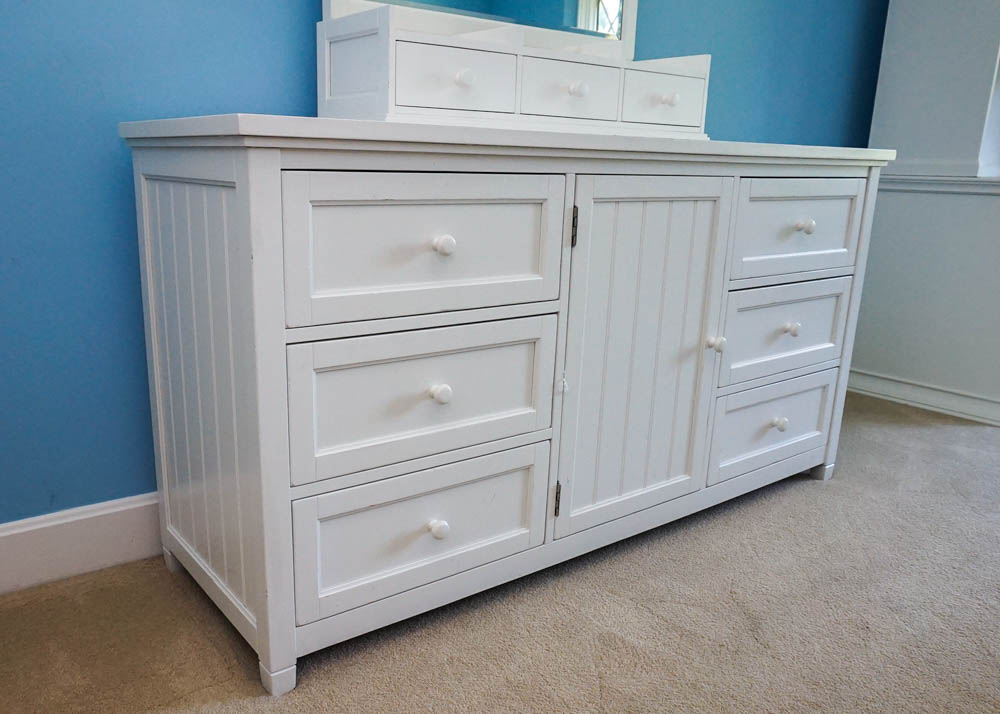 White Triple Dresser  by Pottery Barn