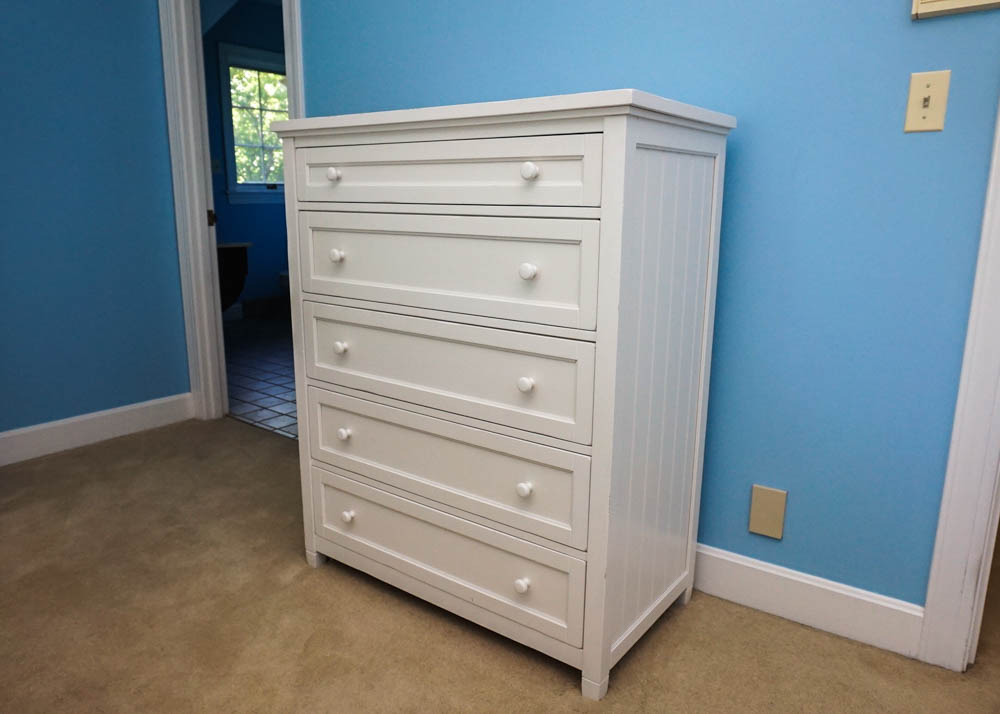 White Country Style Chest of Drawers by Pottery Barn