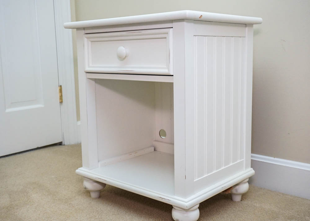 White Nightstand by Stanley Furniture
