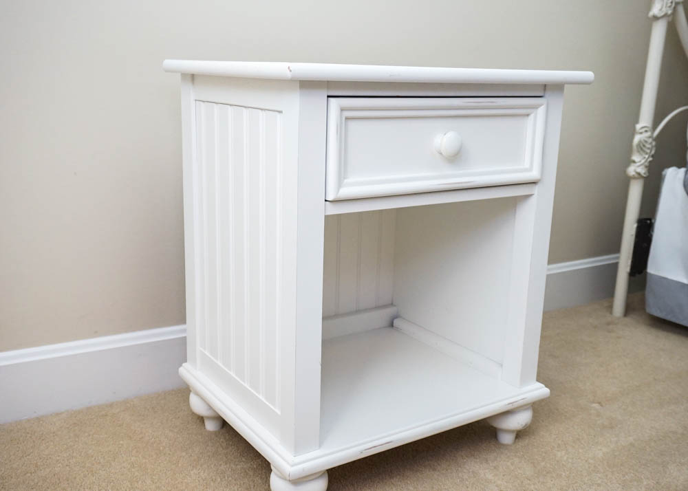 White Nightstand by Stanley Furniture