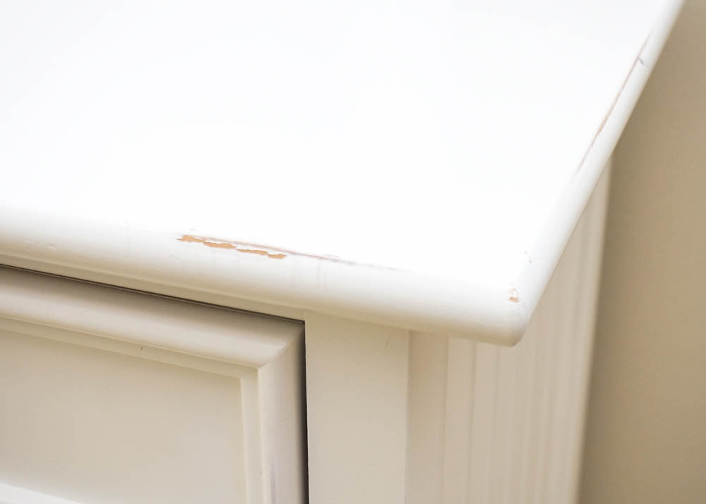 White Dresser With Mirror by Stanley Furniture