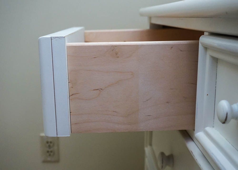 White Dresser With Mirror by Stanley Furniture