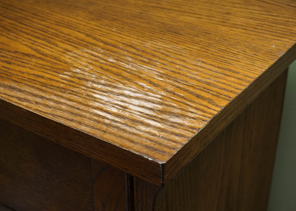 Mission Style Oak Chest of Drawers