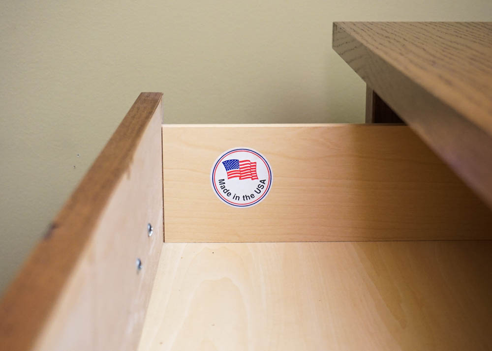 Mission Style Oak Chest of Drawers