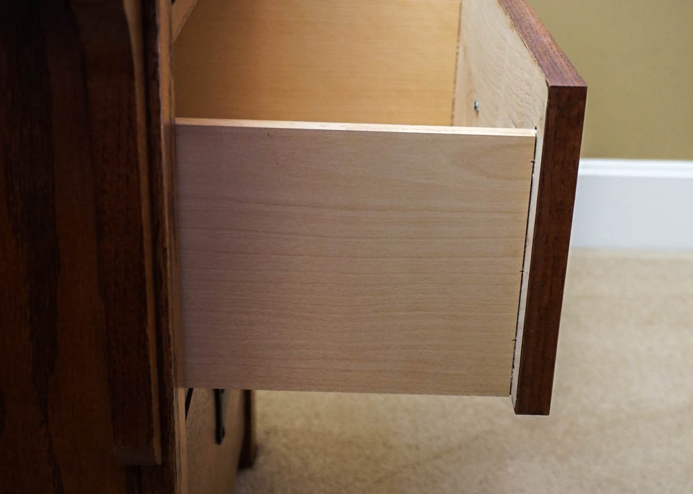 Oak Mission Style Nightstand