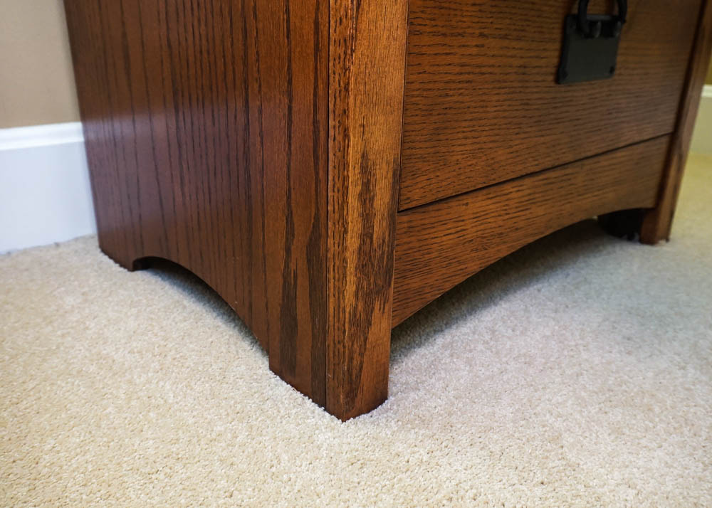 Oak Mission Style Nightstand