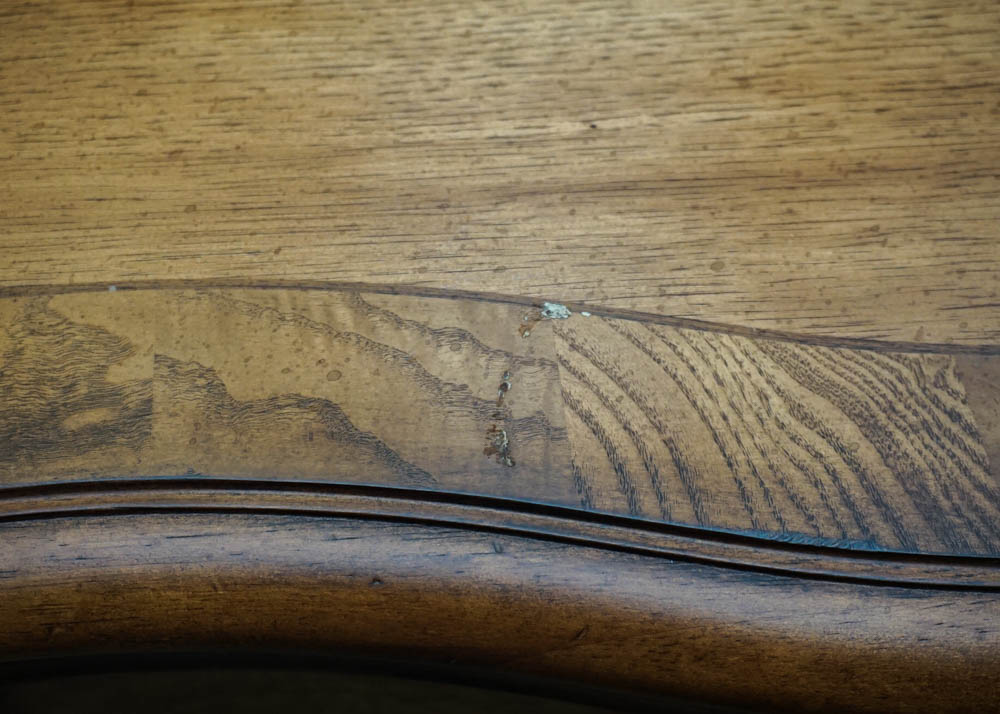 French Provincial Style Chest of Drawers & Mirror by Thomasville