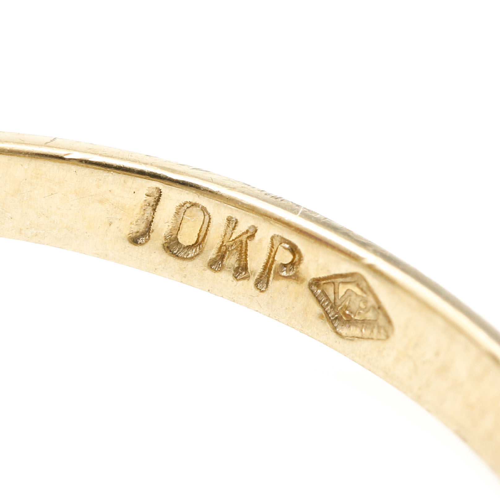 10K Yellow Gold Amethyst and Diamond Jewelry