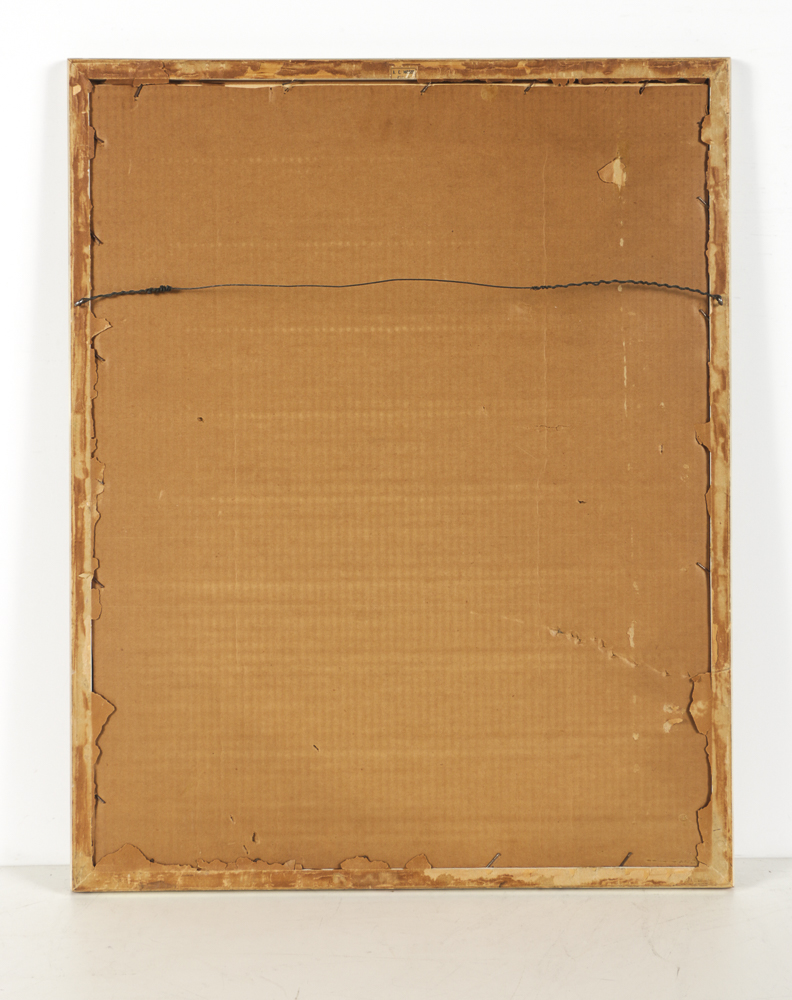 Hazel Ware Pastel Drawing on Paper of a Beach Scene