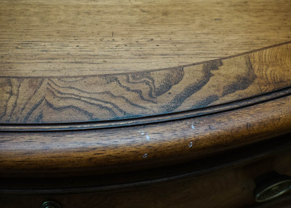 French Provincial Style Chest of Drawers & Mirror by Thomasville