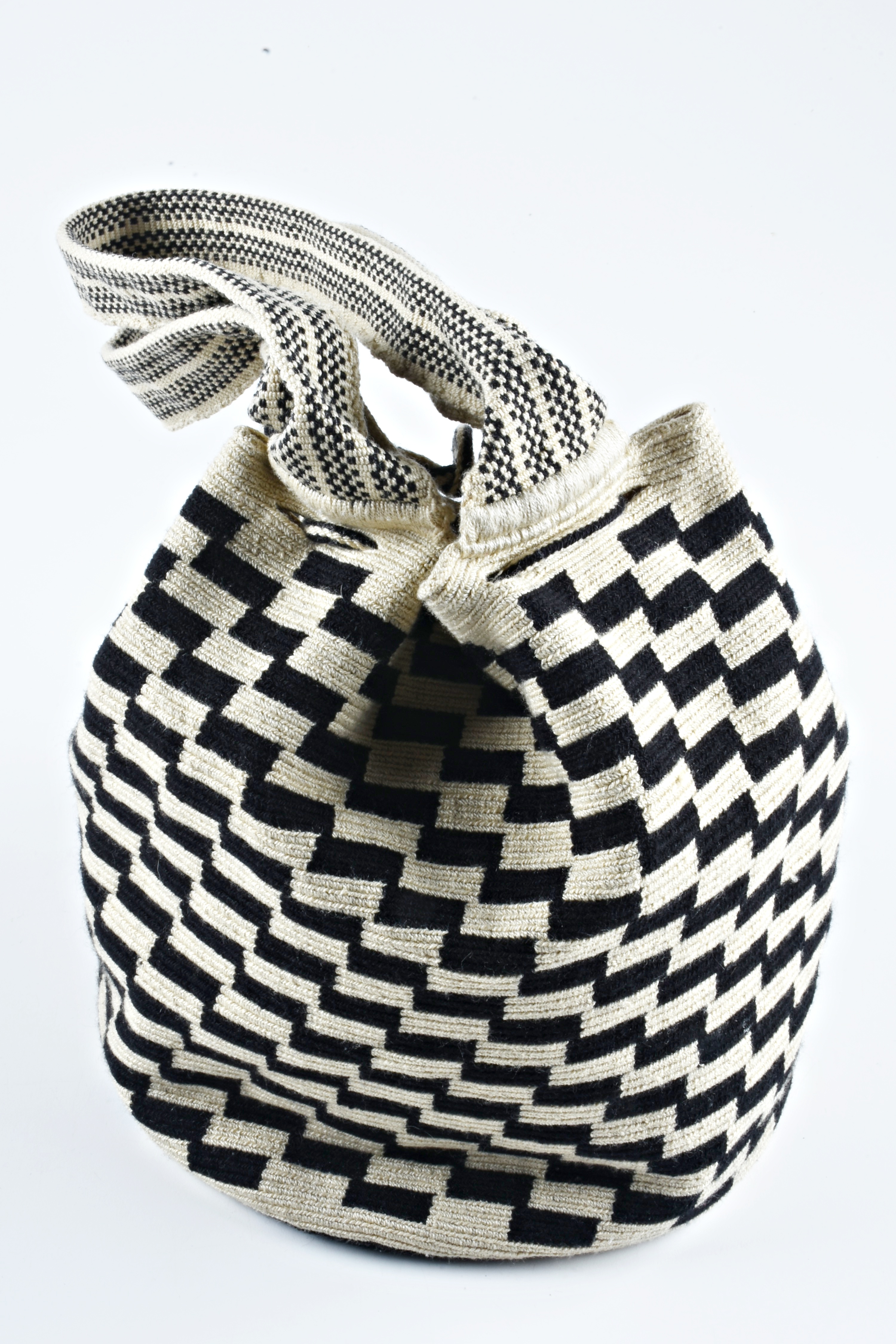 Guanabana Handmade Bucket Bag with Tassels