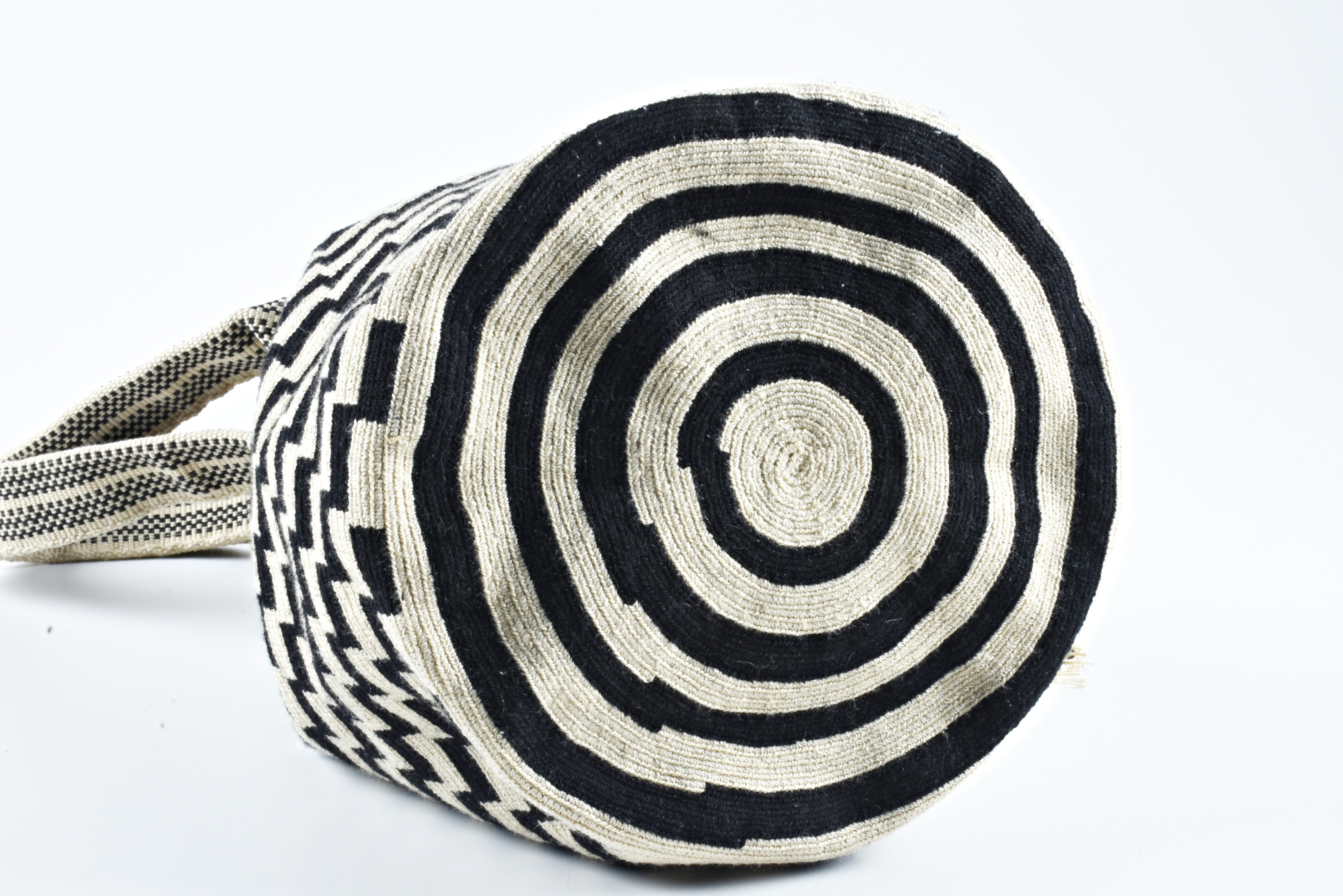 Guanabana Handmade Bucket Bag with Tassels