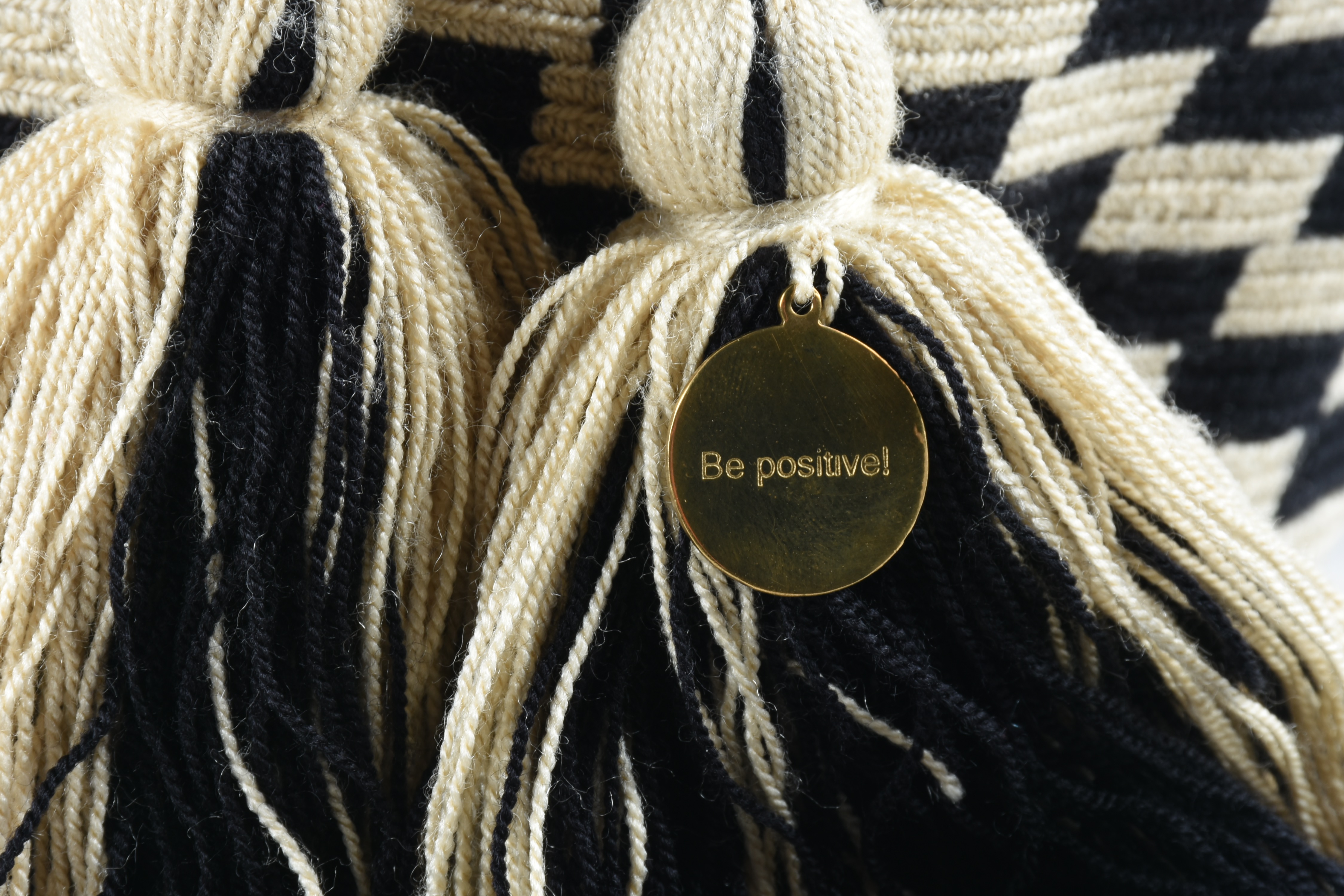 Guanabana Handmade Bucket Bag with Tassels