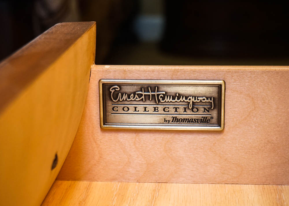 "Ernest Hemingway Collection" Bombe Style Armoire by Thomasville