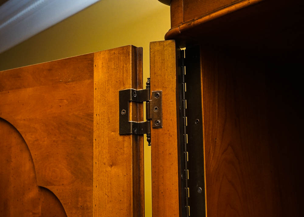 "Ernest Hemingway Collection" Bombe Style Armoire by Thomasville