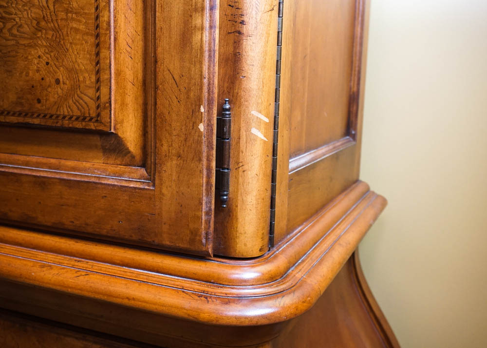 "Ernest Hemingway Collection" Bombe Style Armoire by Thomasville