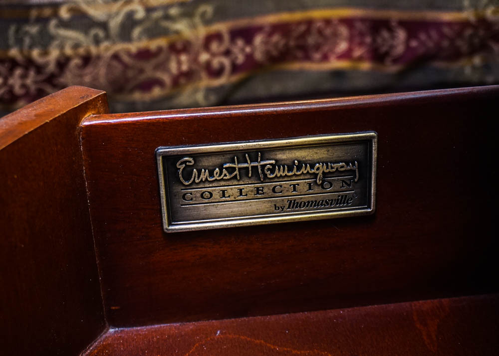 Thomasville "Ernest Hemingway Collection" Granite Top Nightstand