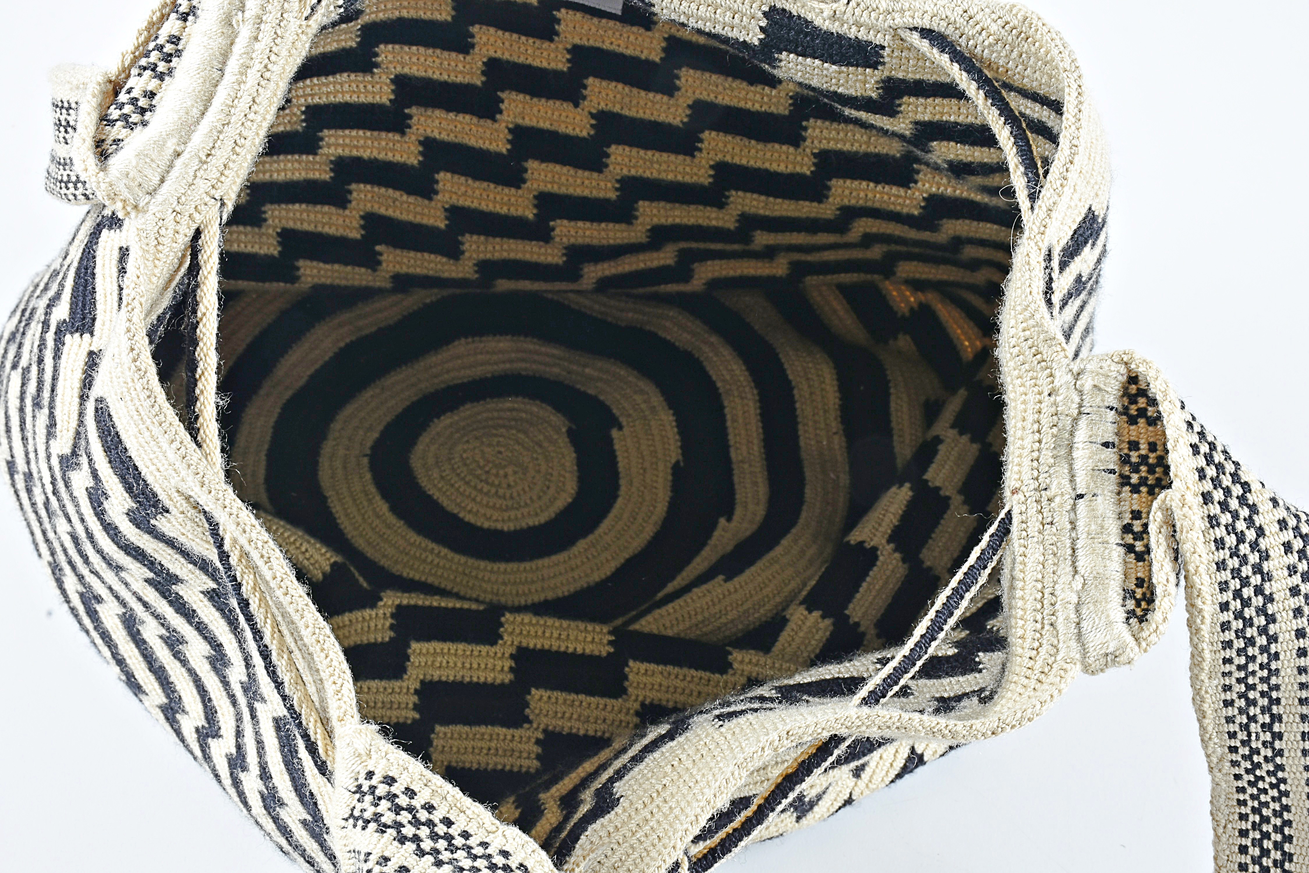 Guanabana Handmade Bucket Bag with Tassels