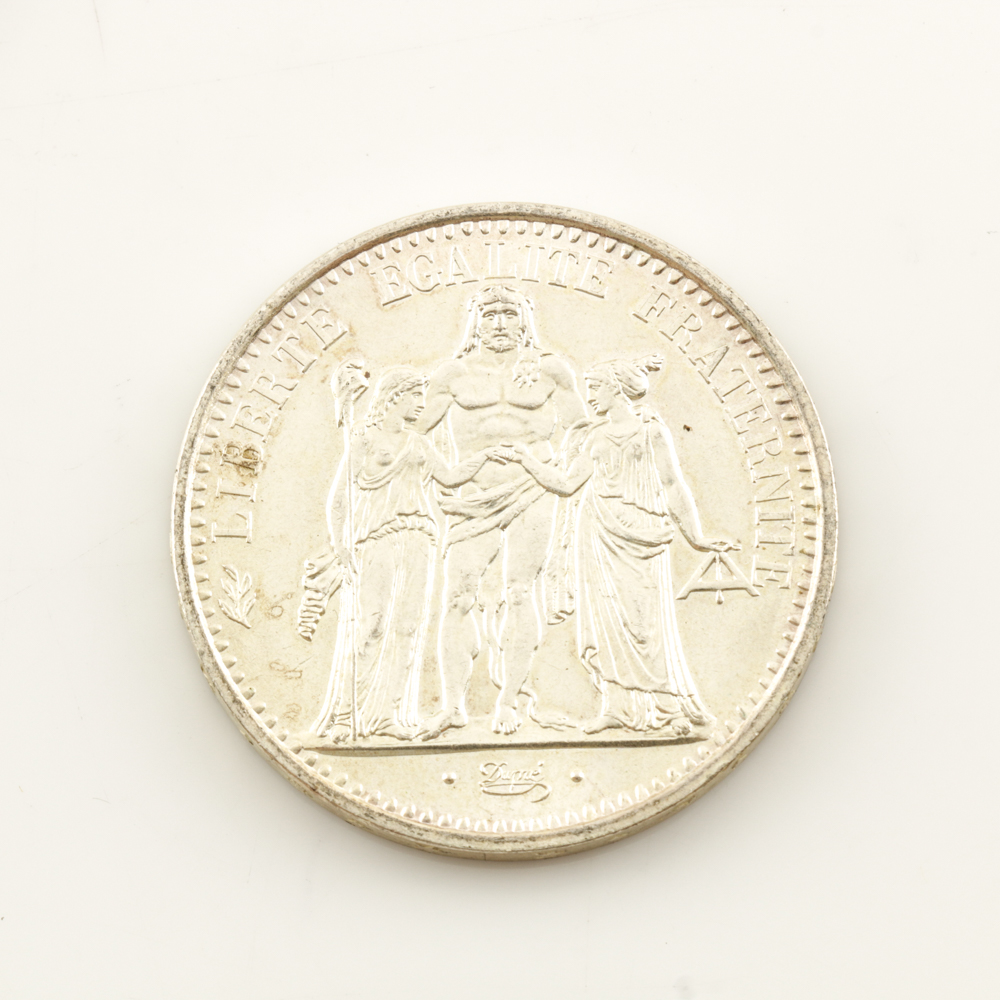 Twenty Silver French 10 Franc Coins