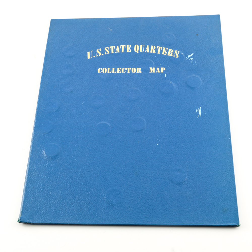 U.S. State Quarters Collector Map