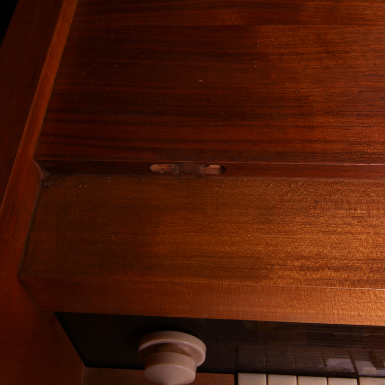 Mid Century Modern Grundig-Majestic "8080/US" Console Radio