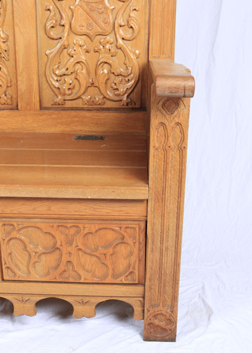 Vintage Ornate Entry Bench