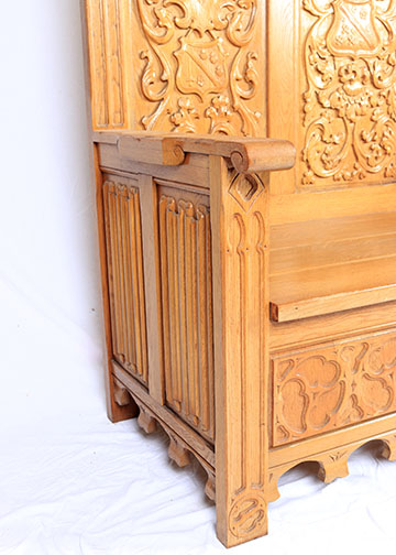 Vintage Ornate Entry Bench