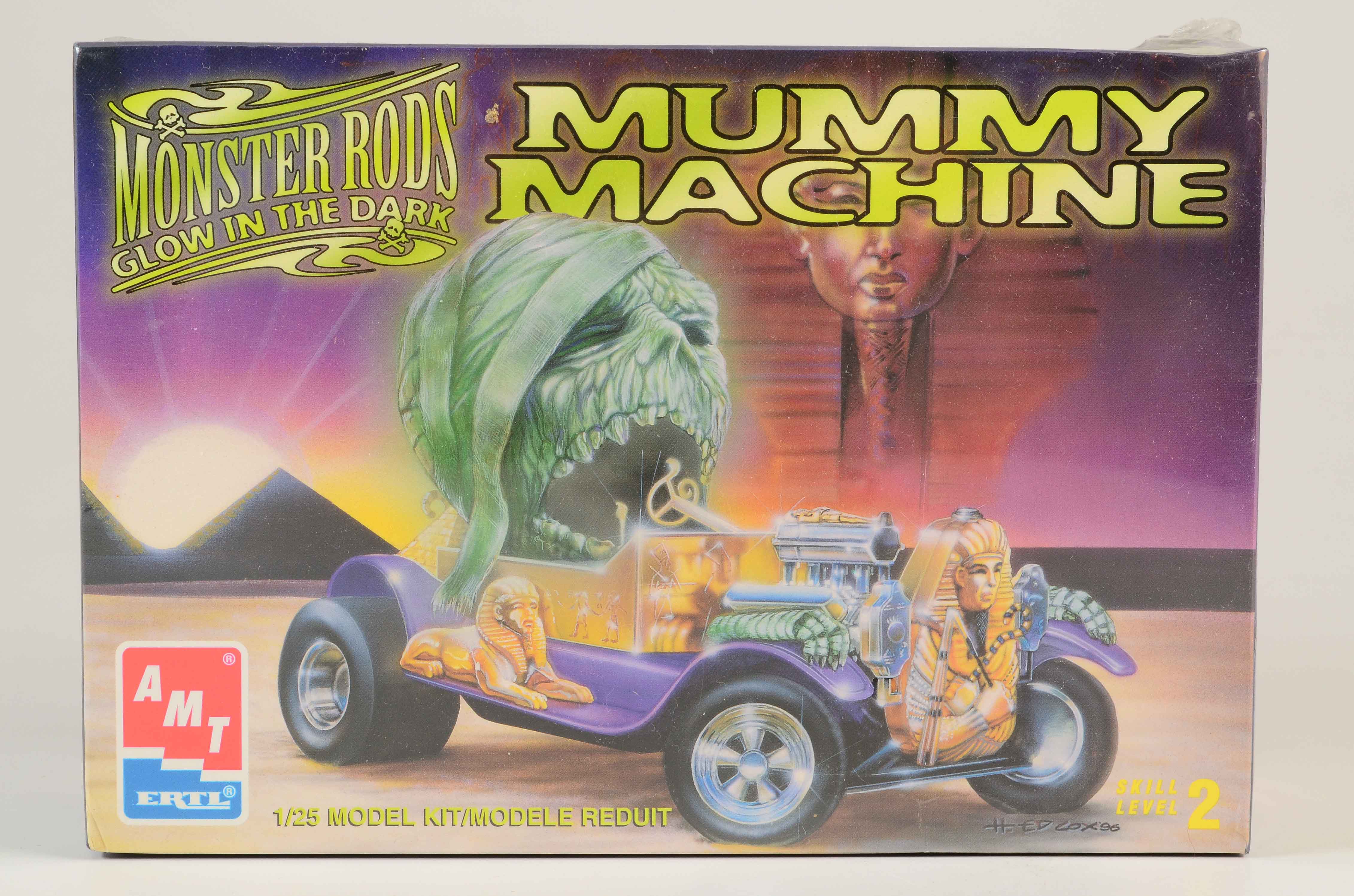 Pair of AMT Model Car Kits "Mummy Machine" and "Joker Goon Car"