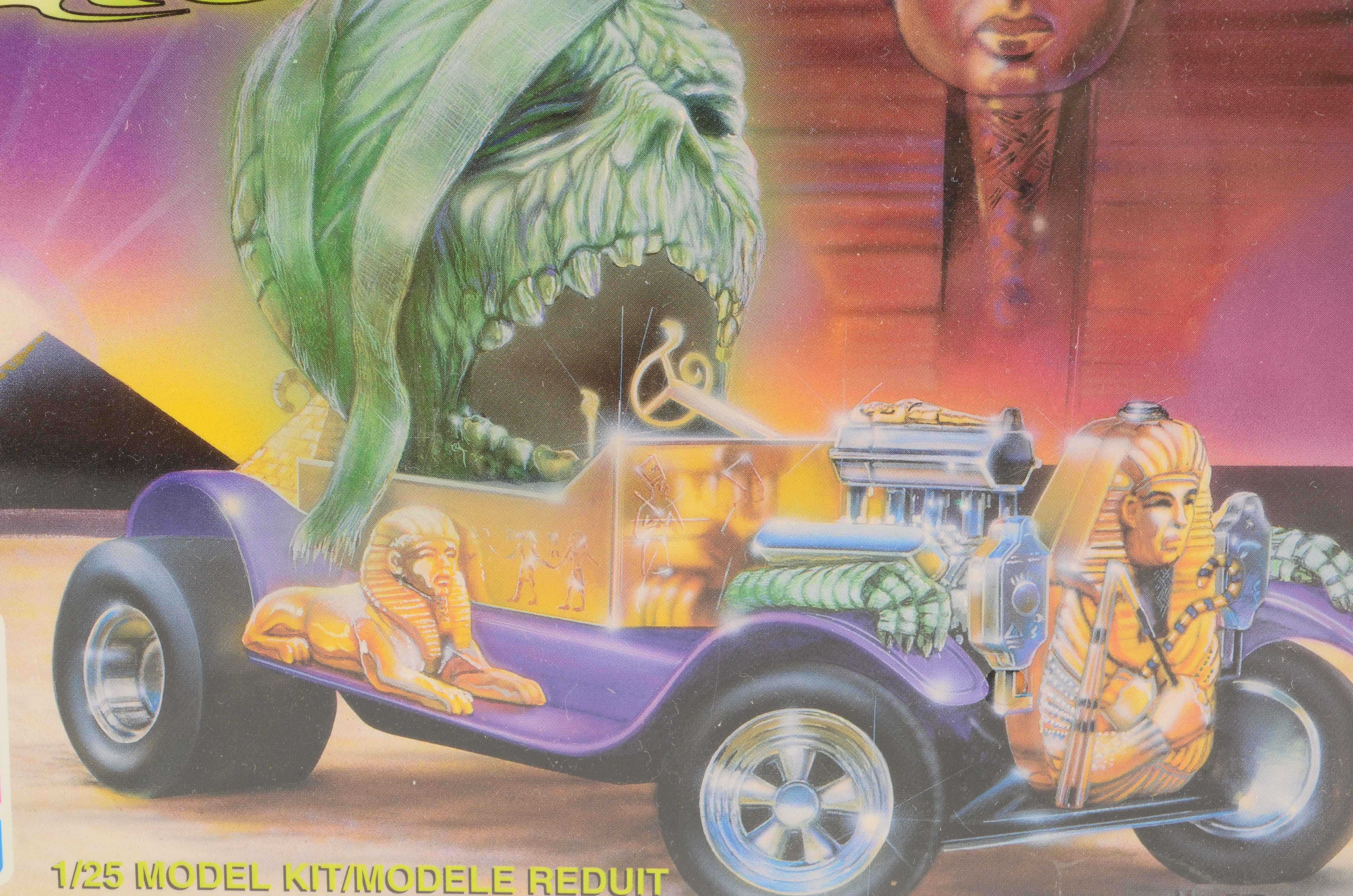 Pair of AMT Model Car Kits "Mummy Machine" and "Joker Goon Car"