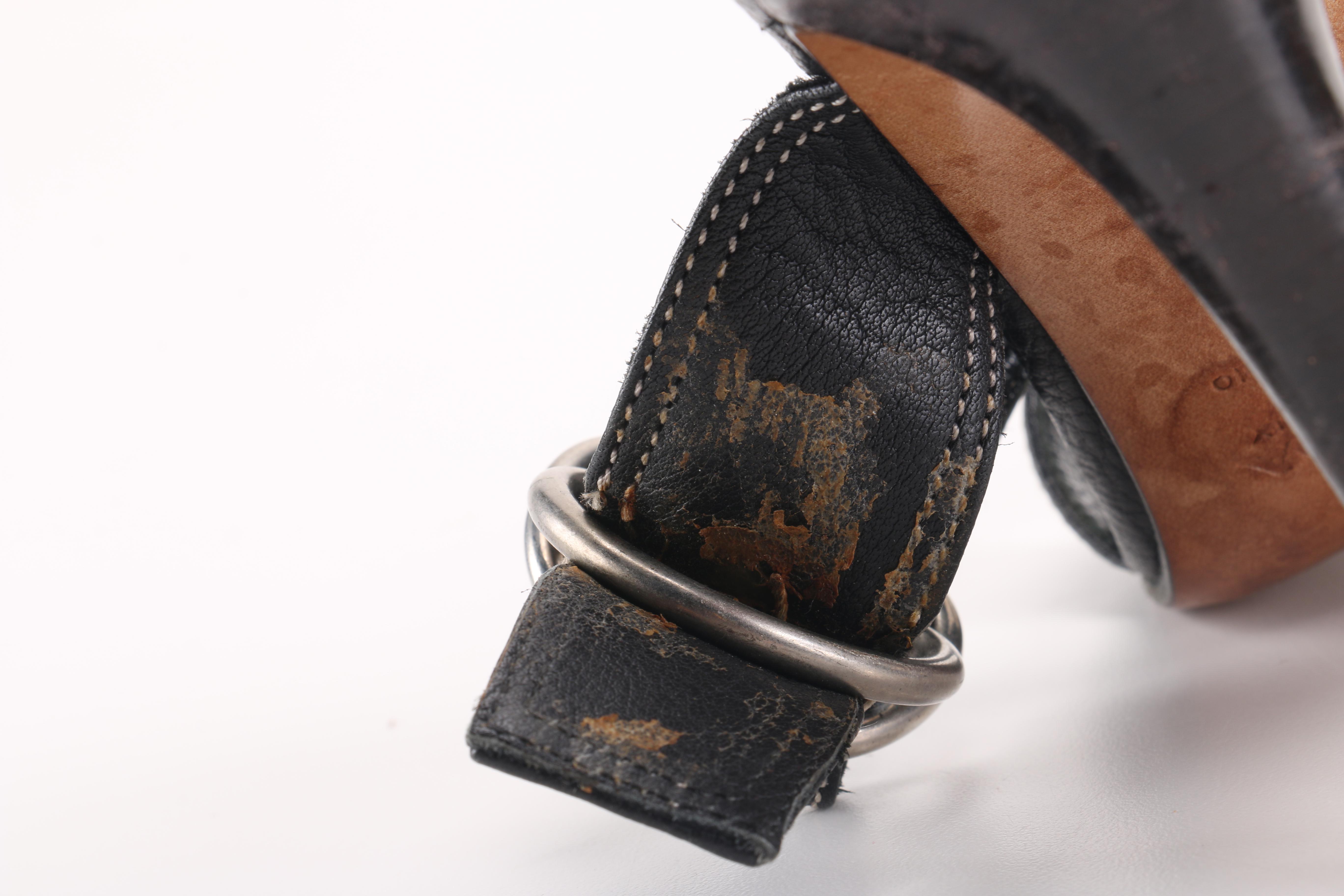 Prada Sandals in Black Leather