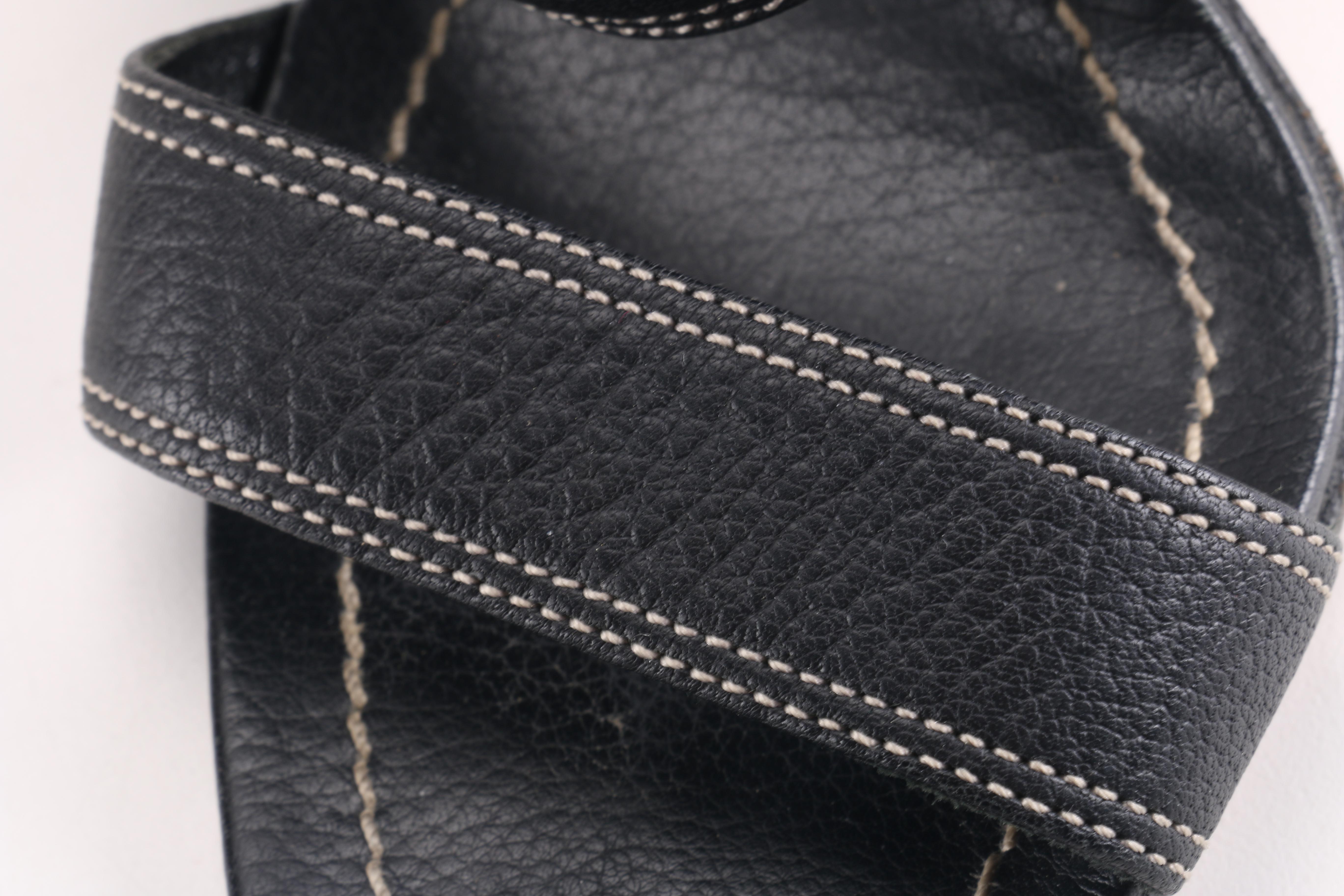 Prada Sandals in Black Leather