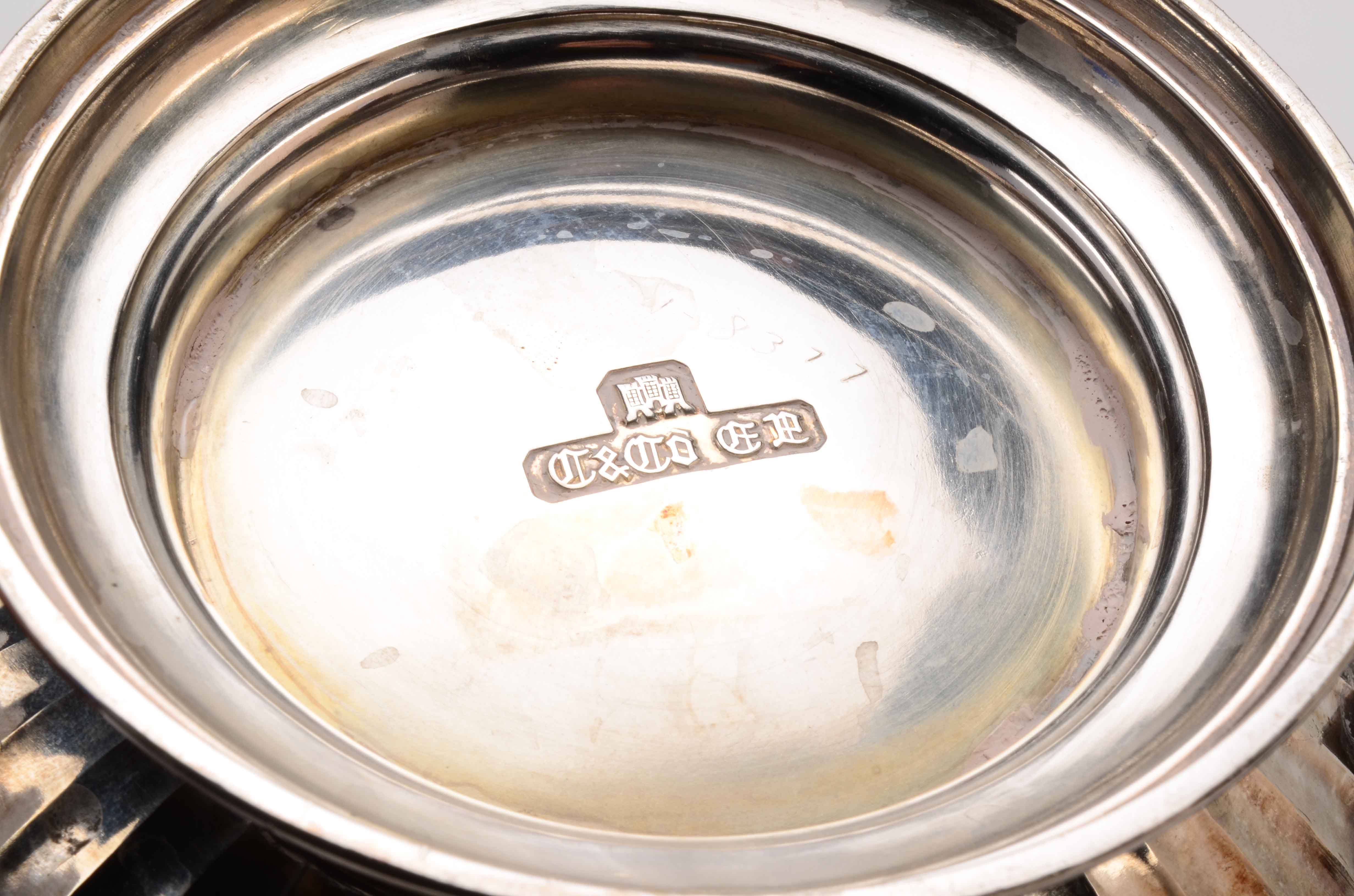 Vintage Corbell & Co. Silver Plate Gravy Boats and Bowl