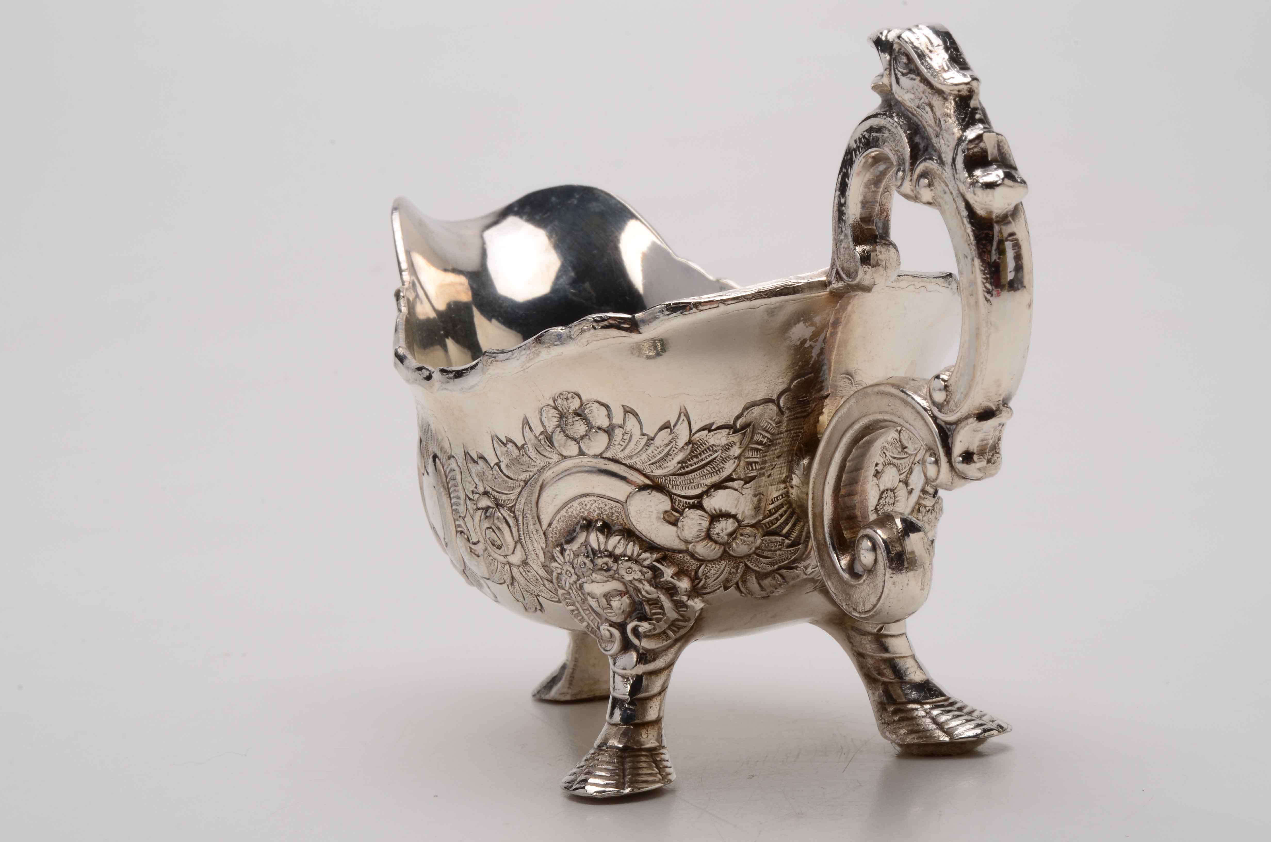 Vintage Corbell & Co. Silver Plate Gravy Boats and Bowl