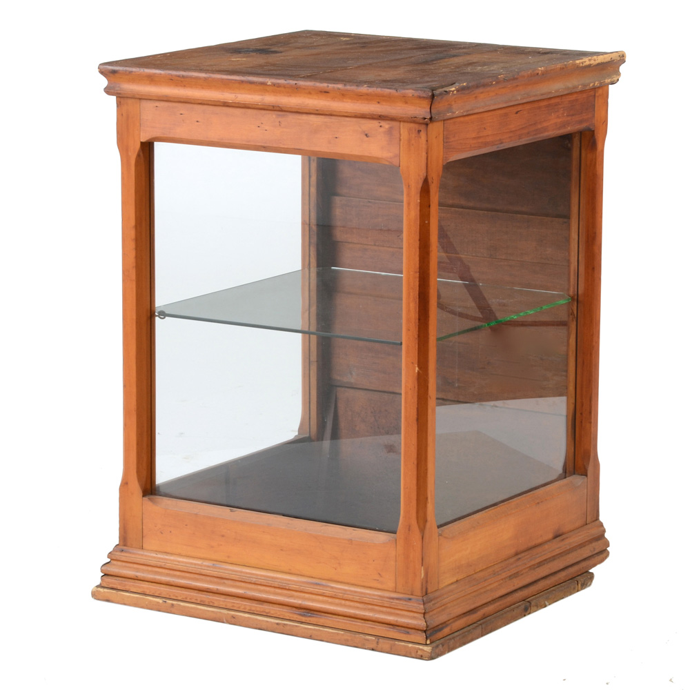Antique Retail Display Case EBTH