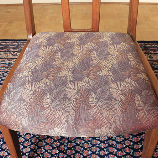 Mid Century Modern Dining Table and Chairs by Mount Airy Chair Co