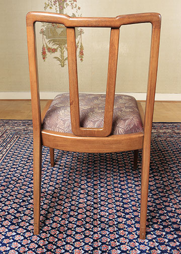 Mid Century Modern Dining Table and Chairs by Mount Airy Chair Co