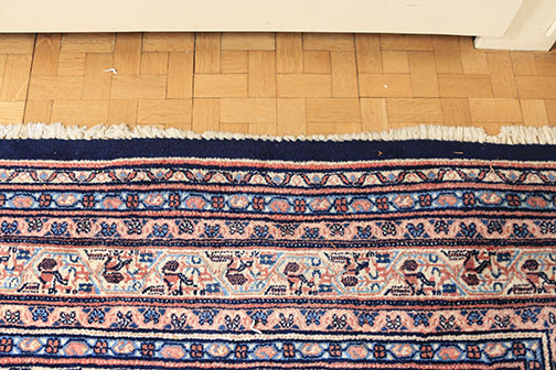 Hand-Knotted Mir-Serabend Wool Area Rug