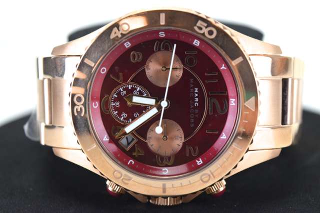 Marc by Marc Jacobs Rose Gold Tone Watch