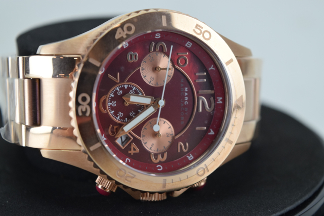 Marc by Marc Jacobs Rose Gold Tone Watch