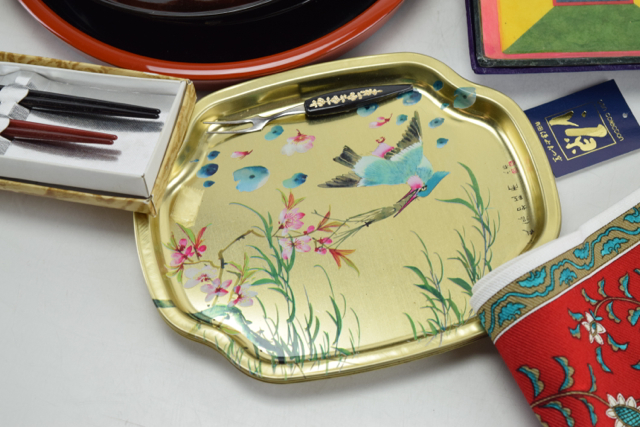 Asian Table and Serving Decor