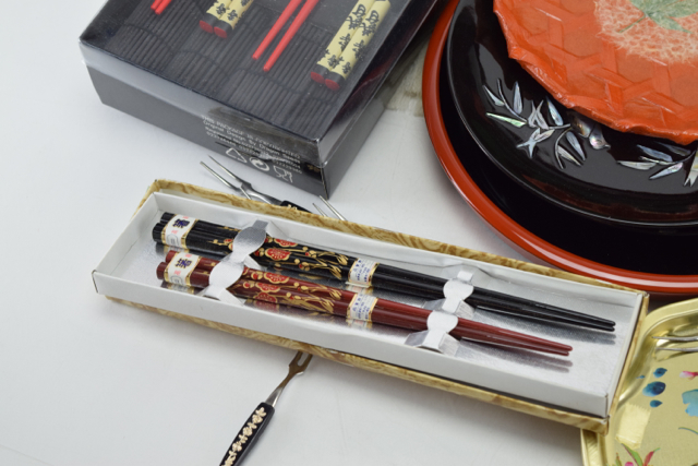 Asian Table and Serving Decor